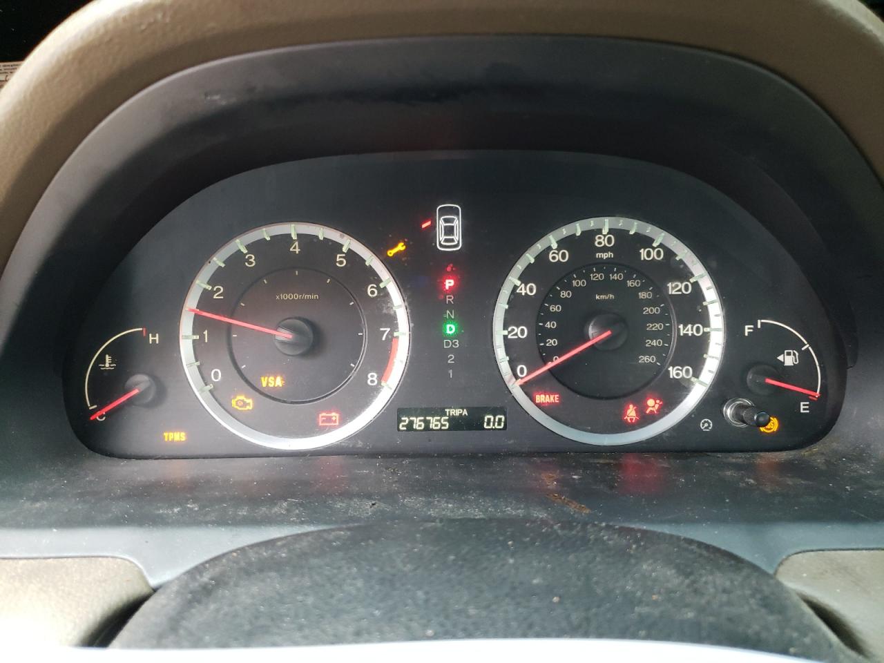 2009 Honda Accord Exl VIN: 1HGCP26889A003562 Lot: 64762195