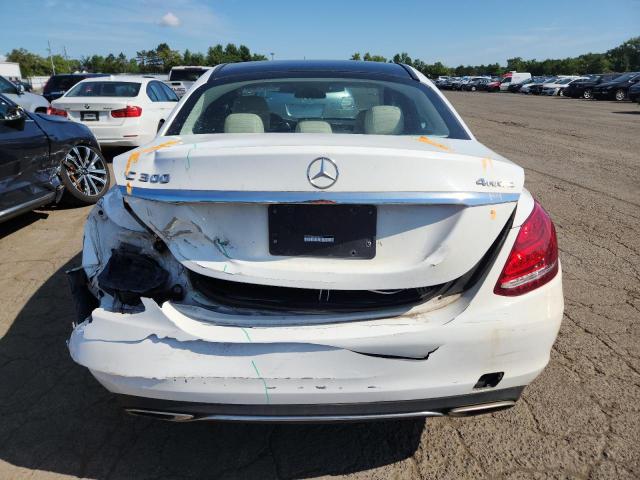 Sedans MERCEDES-BENZ C-CLASS 2015 Biały