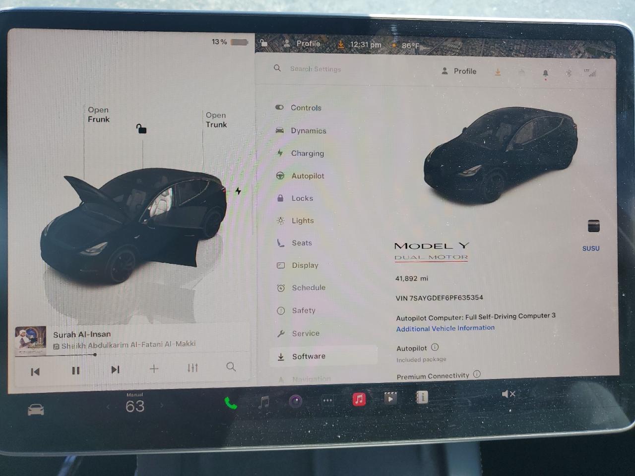 2023 Tesla Model Y VIN: 7SAYGDEF6PF635354 Lot: 66145885