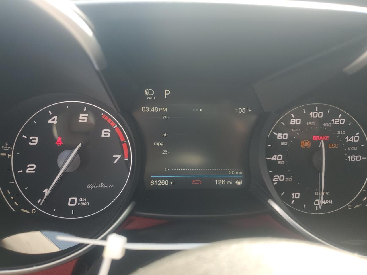 zarfanbn7k7608207 ZARFANBN7K7608207 2019 Alfa Romeo Giulia Ti