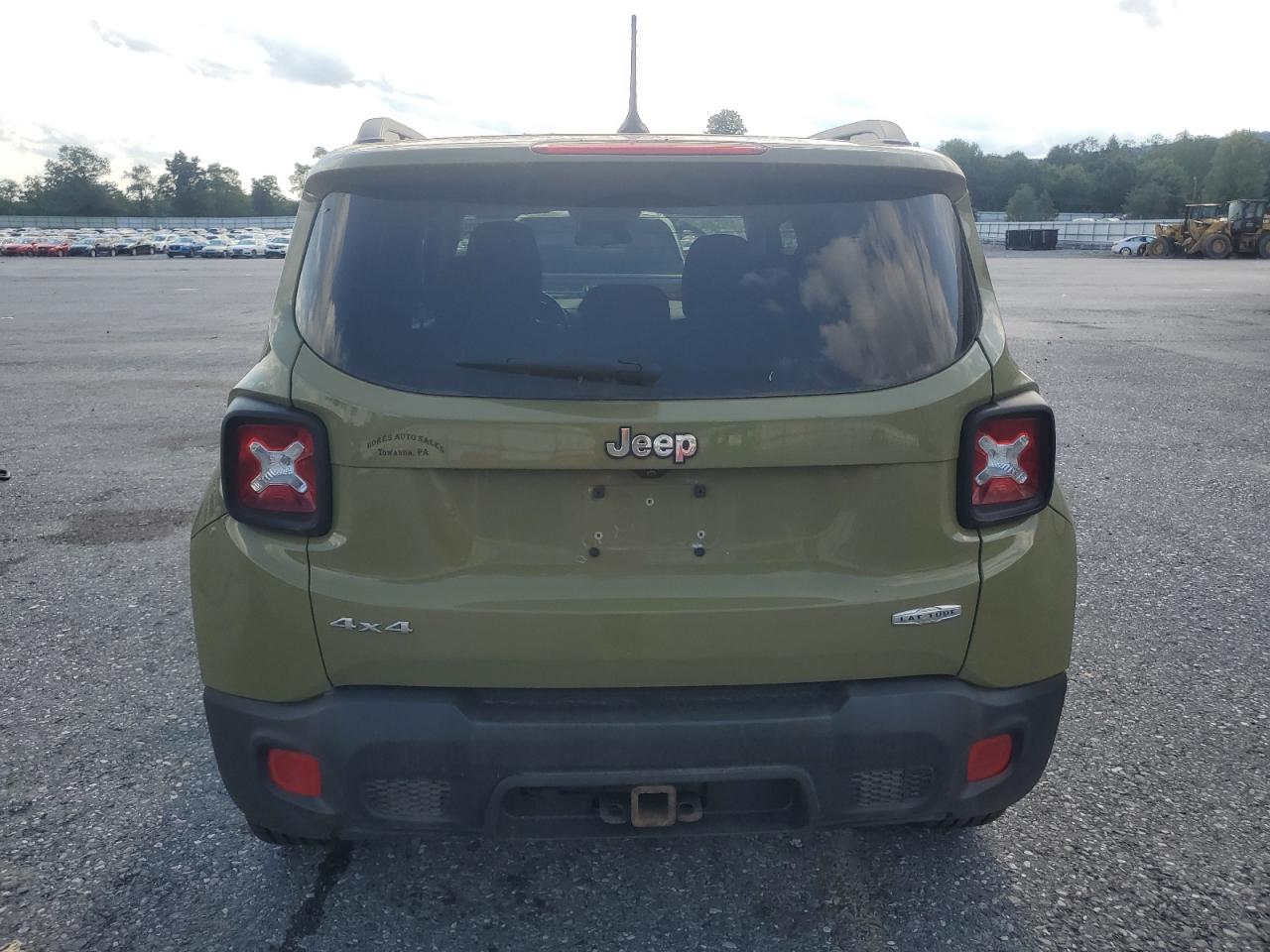 2015 Jeep Renegade Latitude VIN: ZACCJBBT3FPB80560 Lot: 65226605