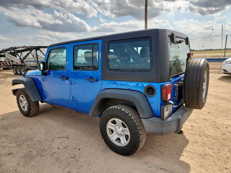 JEEP WRANGLER 2016 Синий