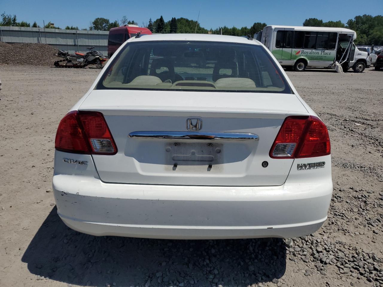 2003 Honda Civic Hybrid VIN: JHMES95633S016573 Lot: 64042635