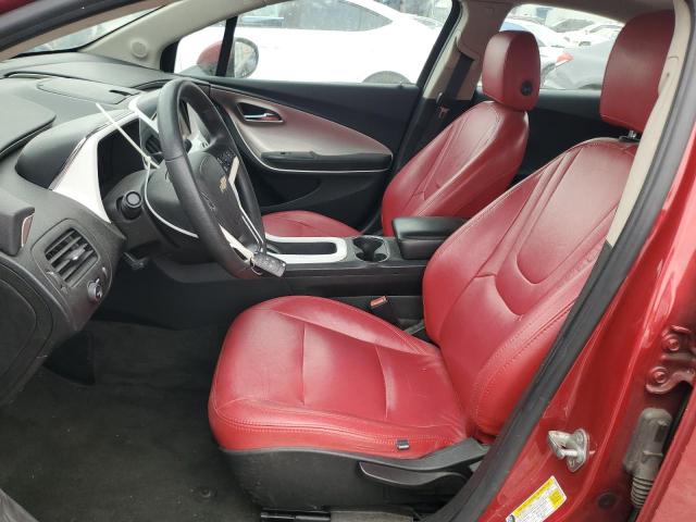 Hatchbacks CHEVROLET VOLT 2012 Red