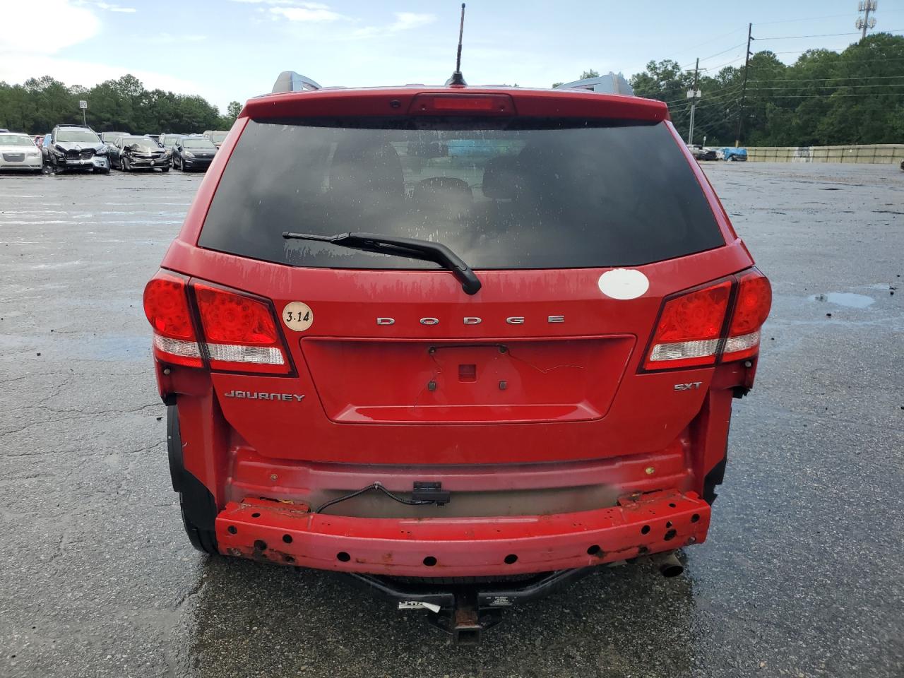 2013 Dodge Journey Sxt VIN: 3C4PDCBBXDT579025 Lot: 66607345