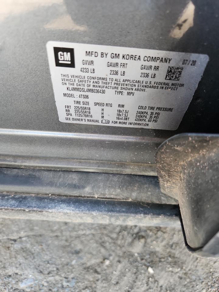 2021 Buick Encore Gx Select VIN: KL4MMDSL4MB036430 Lot: 63978755