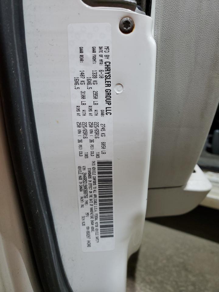 2010 Chrysler Town & Country Touring VIN: 2A4RR5D19AR368756 Lot: 64323825