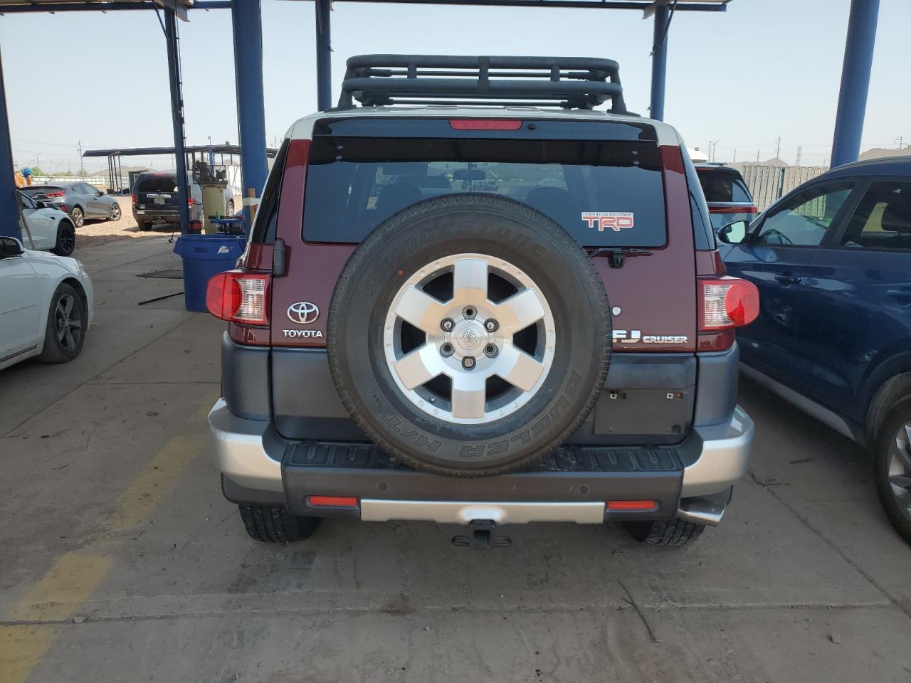 2008 Toyota Fj Cruiser VIN: JTEBU11FX8K004641 Lot: 61749835
