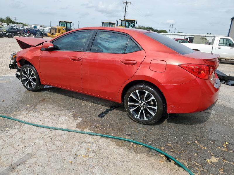  TOYOTA COROLLA 2019 Czerwony