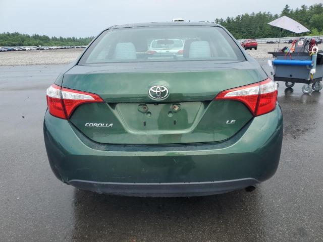 Sedans TOYOTA COROLLA 2016 Zielony