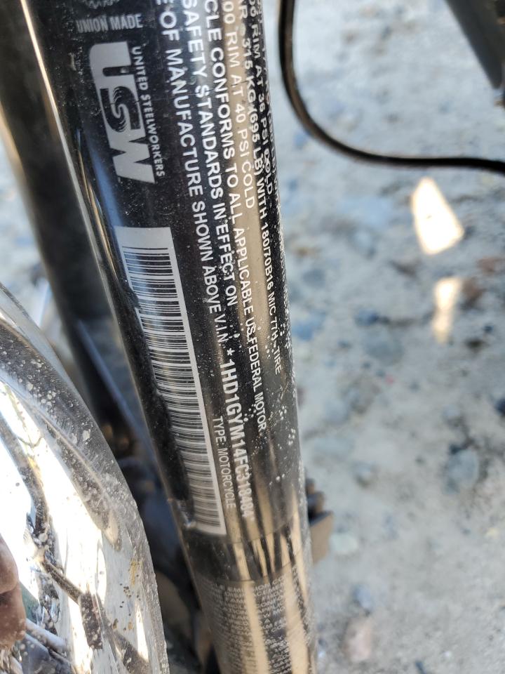 2015 Harley-Davidson Fxdf Dyna Fat Bob VIN: 1HD1GYM14FC318484 Lot: 65930035