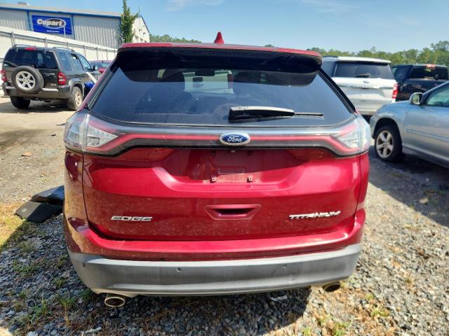 Parquets FORD EDGE 2015 Czerwony