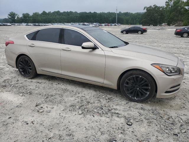 Sedans HYUNDAI GENESIS 2015 tan