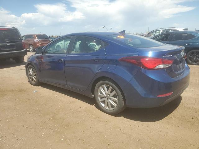  HYUNDAI ELANTRA 2015 Granatowy