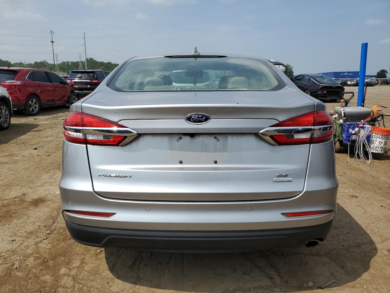 2020 Ford Fusion Se VIN: 3FA6P0HD4LR167453 Lot: 64791895