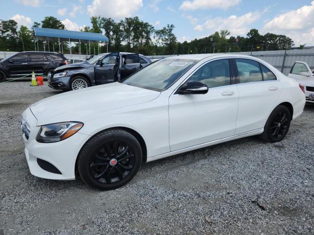 Sedans MERCEDES-BENZ C-CLASS 2015 Biały