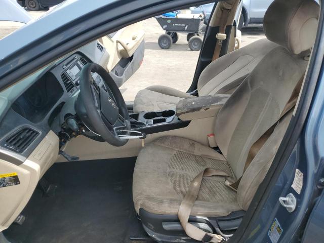 Sedans HYUNDAI SONATA 2015 Blue