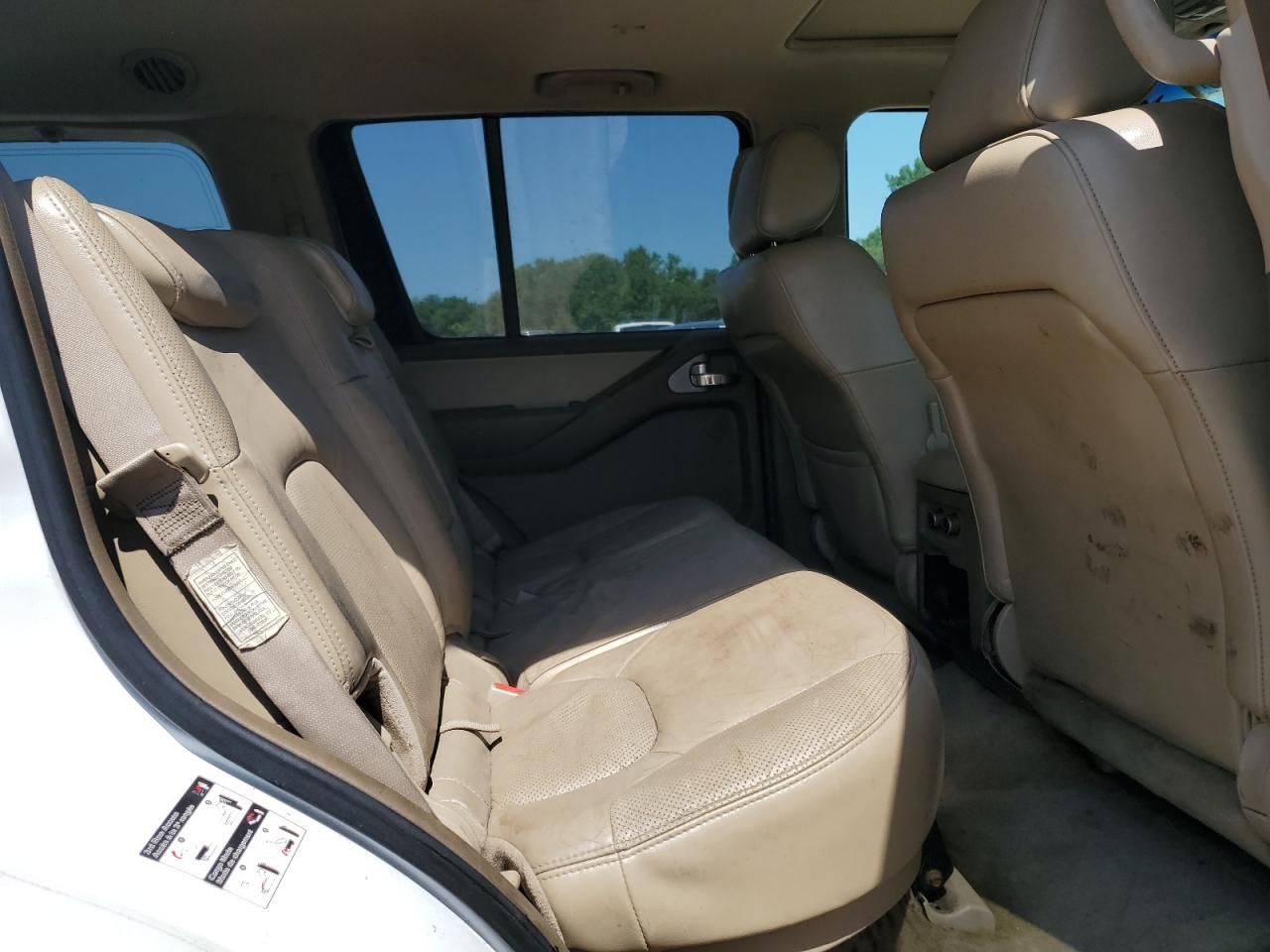 2005 Nissan Pathfinder Le VIN: 5N1AR18WX5C727561 Lot: 63338285