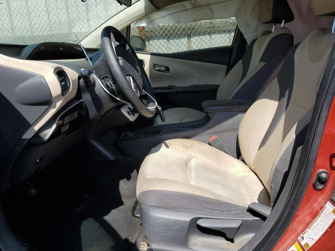2017 Toyota Prius VIN: JTDKBRFUXH3568316 Lot: 64458335