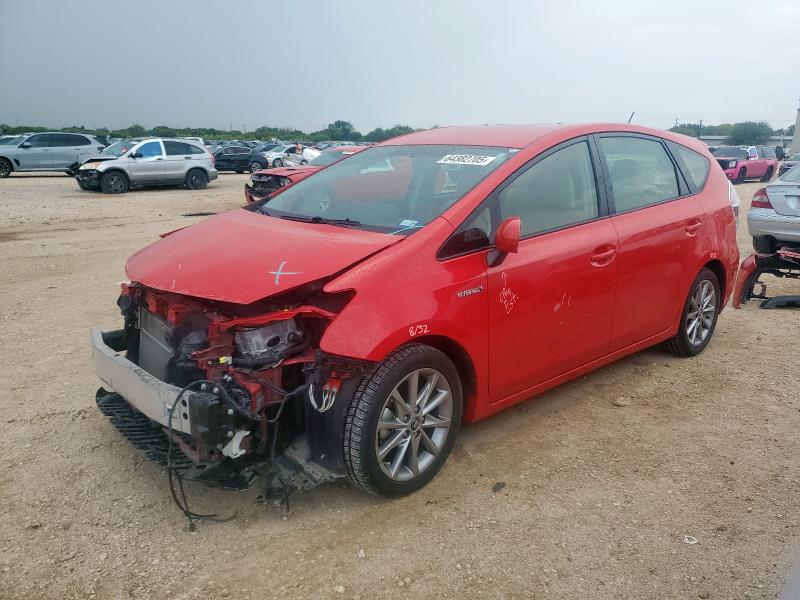  TOYOTA PRIUS 2017 Red