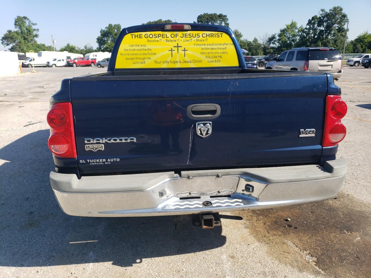 2006 Dodge Dakota Quad Laramie VIN: 1D7HW58N46S509221 Lot: 63466705