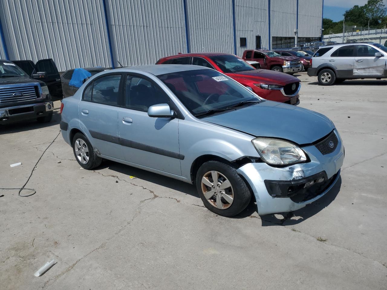 2008 Kia Rio Base VIN: KNADE123086303902 Lot: 64242635