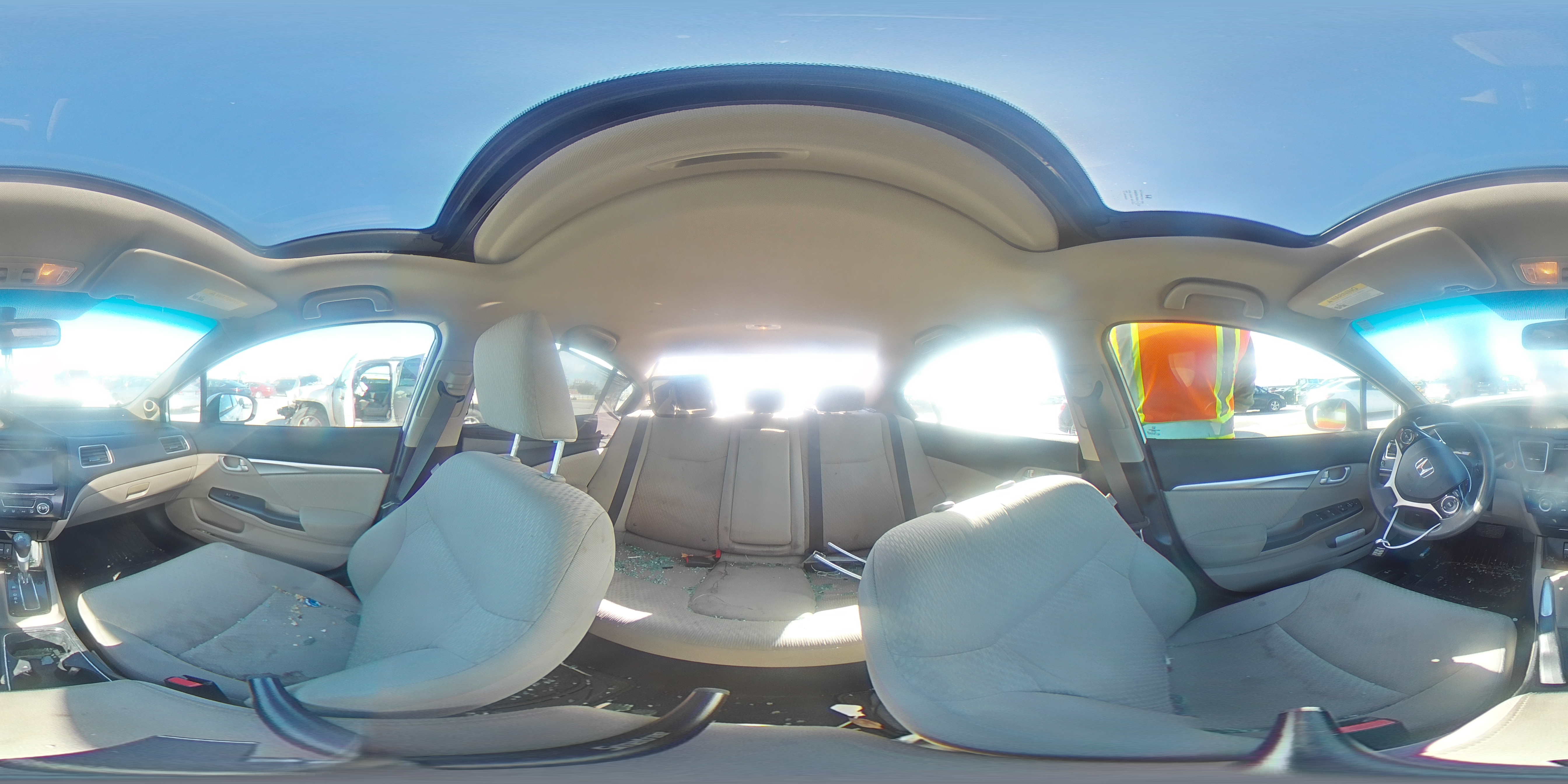 2014 Honda Civic Ex VIN: 2HGFB2F87EH525350 Lot: 65069245