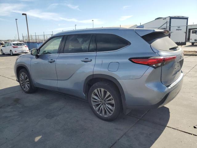  TOYOTA HIGHLANDER 2021 Blue