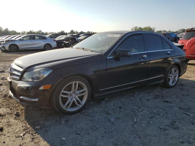Sedans MERCEDES-BENZ C-CLASS 2013 Czarny