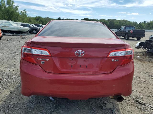  TOYOTA CAMRY 2012 Red
