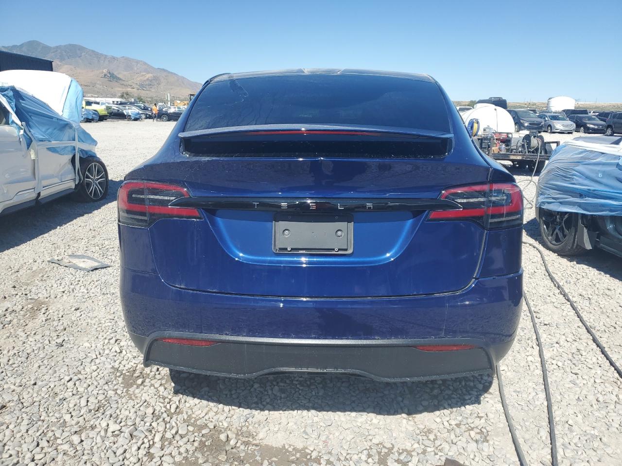 2023 Tesla Model X VIN: 7SAXCBE58PF402840 Lot: 62957075