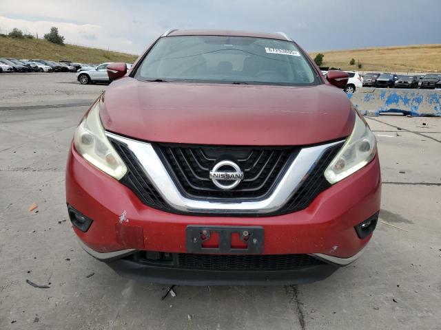  NISSAN MURANO 2015 Czerwony