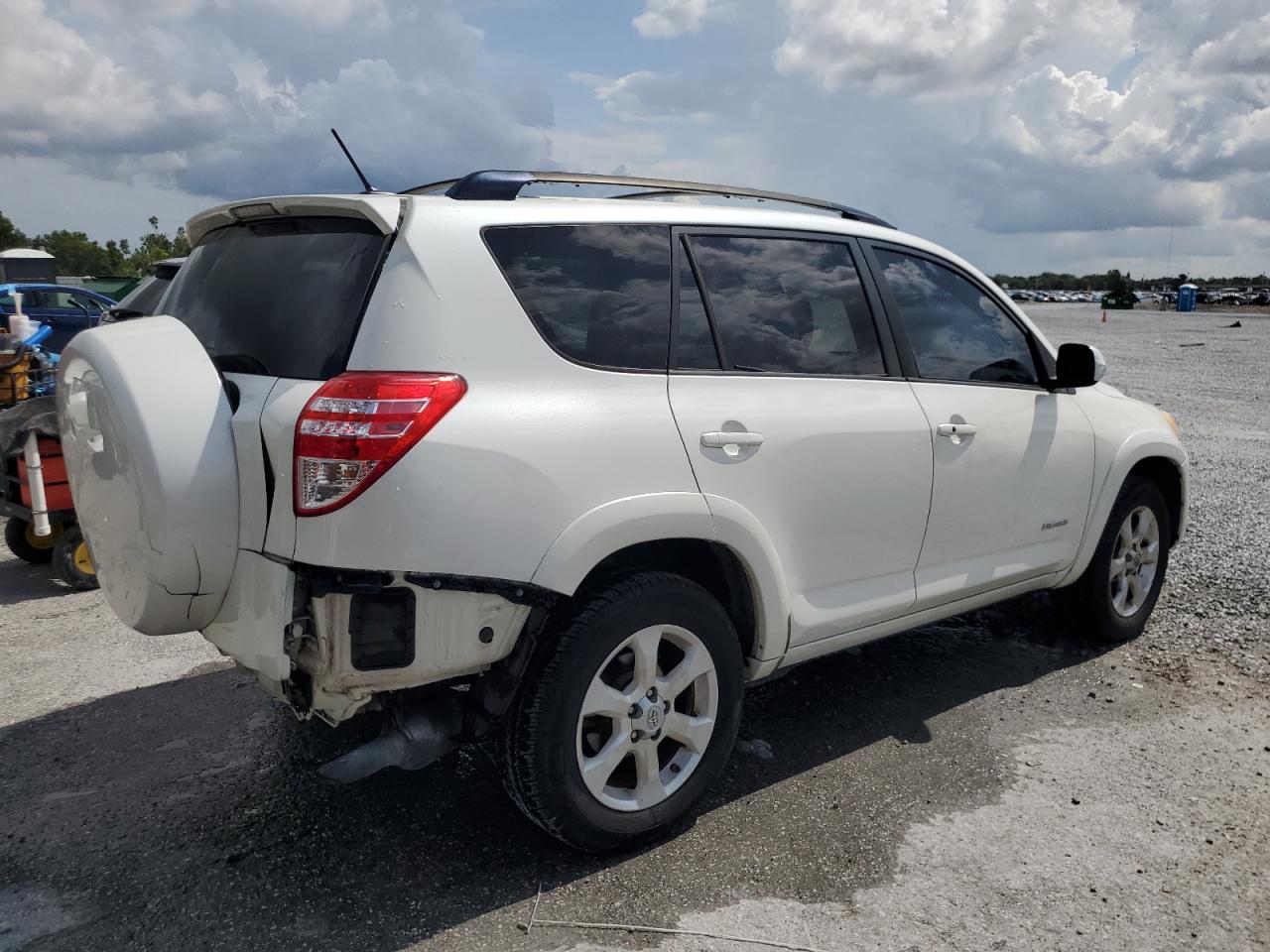 2010 Toyota Rav4 Limited white null gas JTMYF4DV7A5017011 photo #4