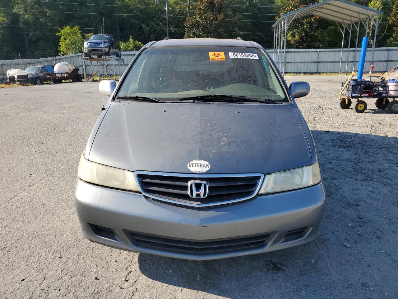 2002 Honda Odyssey Exl VIN: 5FNRL180X2B038414 Lot: 85259595