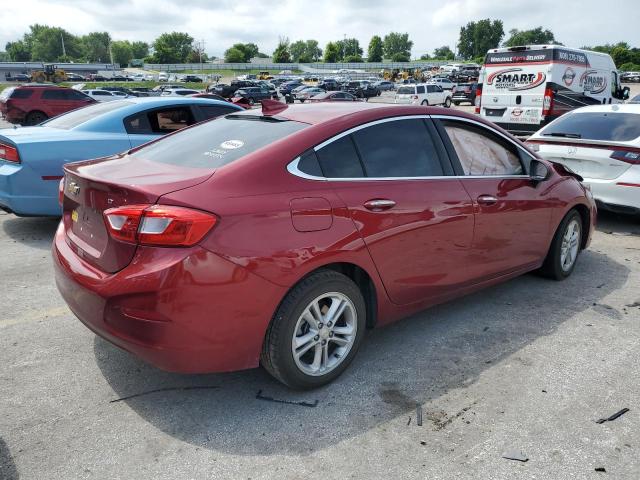  CHEVROLET CRUZE 2018 Czerwony