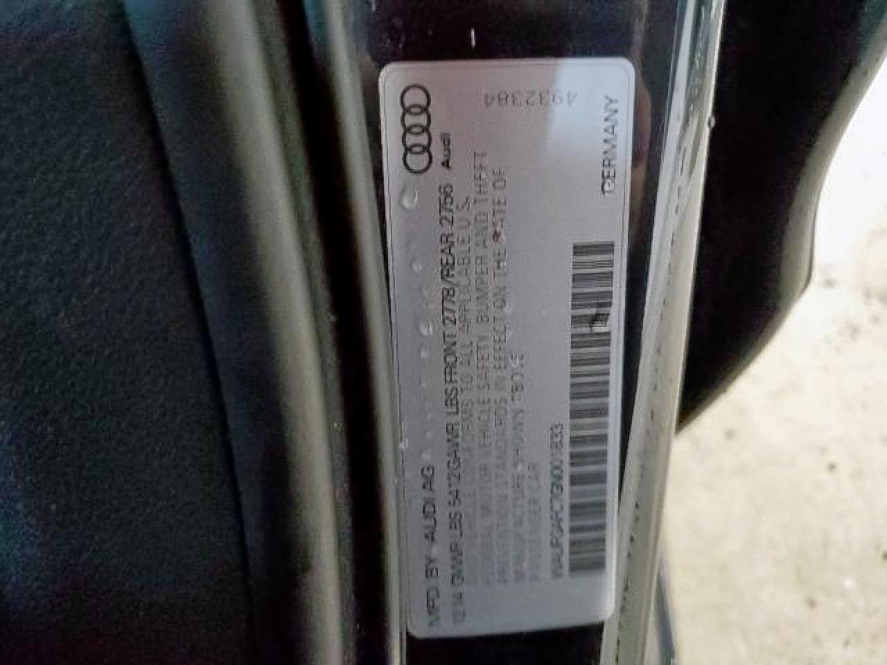 2016 Audi A6 Premium Plus VIN: WAUFGAFC7GN001831 Lot: 62067505