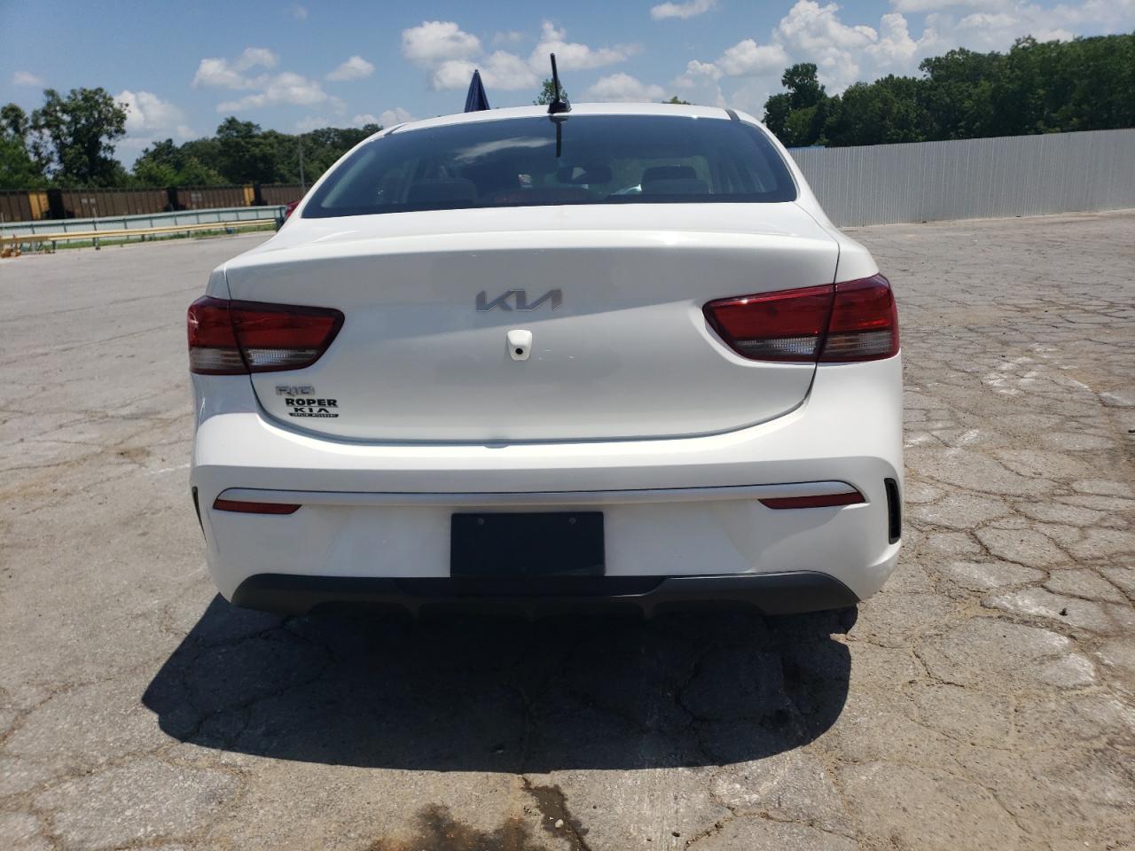 2022 Kia Rio Lx VIN: 3KPA24ADXNE444587 Lot: 64306345