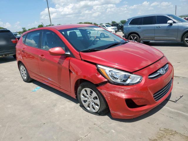  HYUNDAI ACCENT 2015 Красный