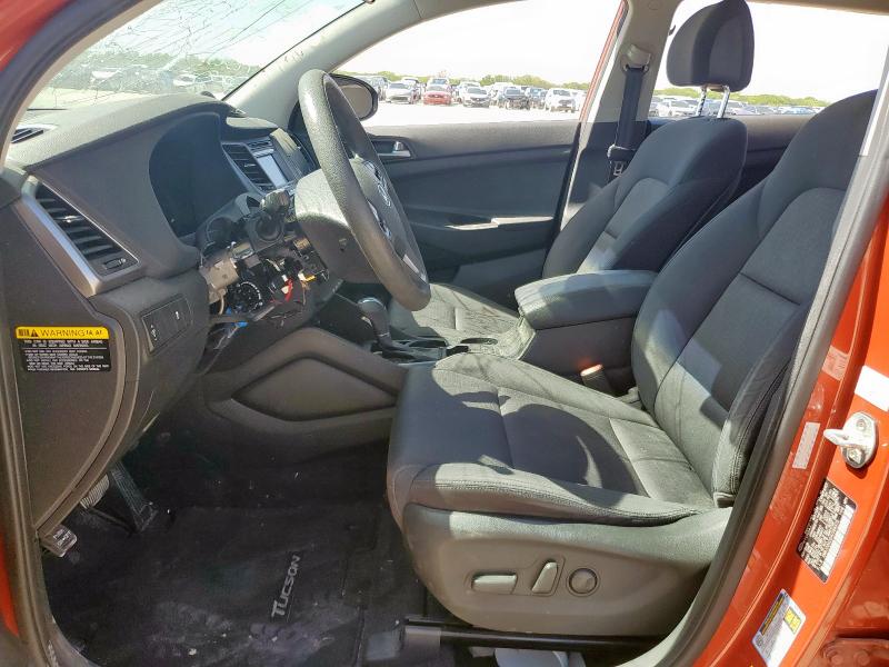 HYUNDAI TUCSON 2017 Оранжевый