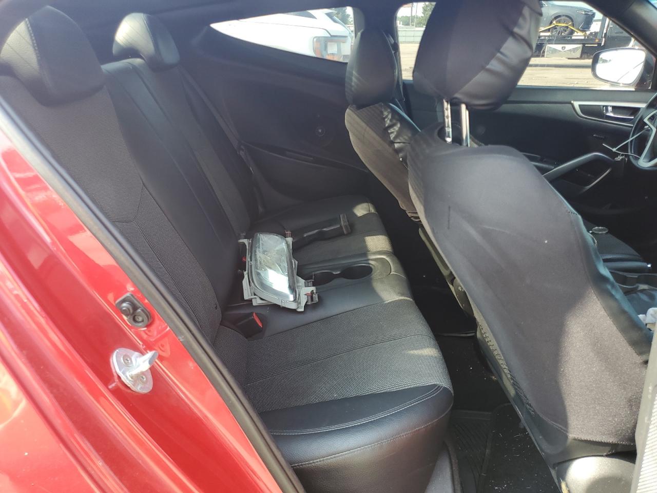 2016 Hyundai Veloster VIN: KMHTC6AD3GU266555 Lot: 66941575