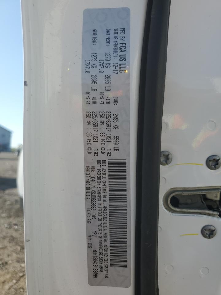 2018 Jeep Cherokee Latitude Plus VIN: 1C4PJMLX6JD622060 Lot: 63310905