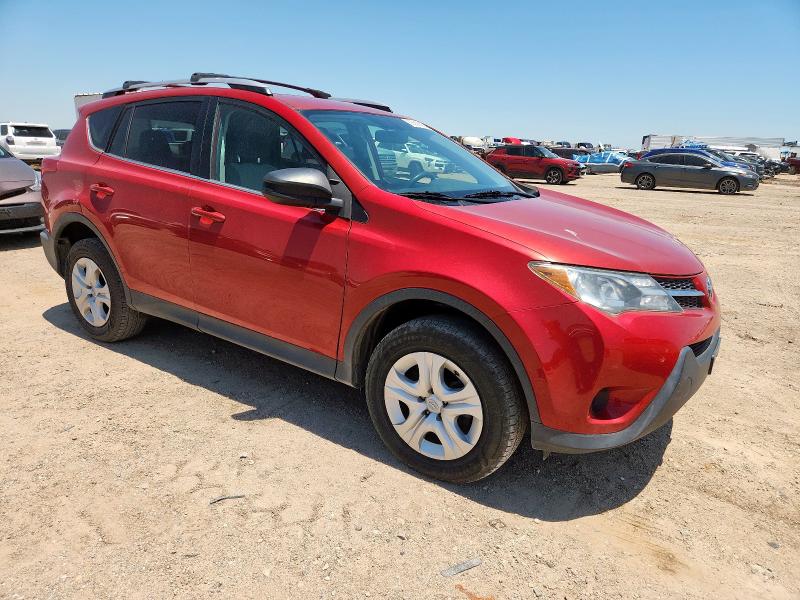  TOYOTA RAV4 2015 Czerwony