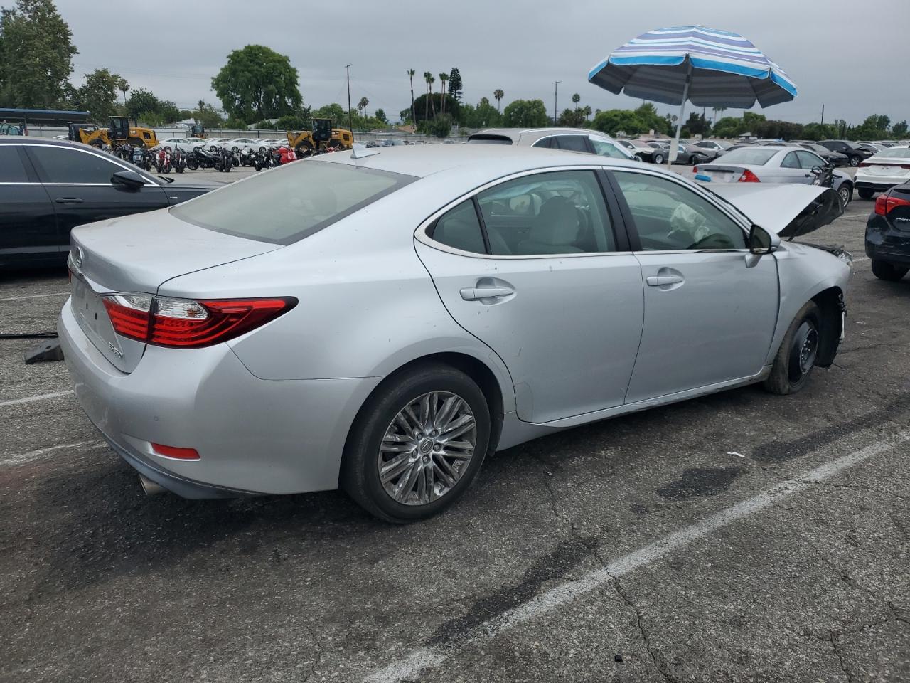 2013 Lexus Es 350 silver null gas JTHBK1GG3D2070807 photo #4