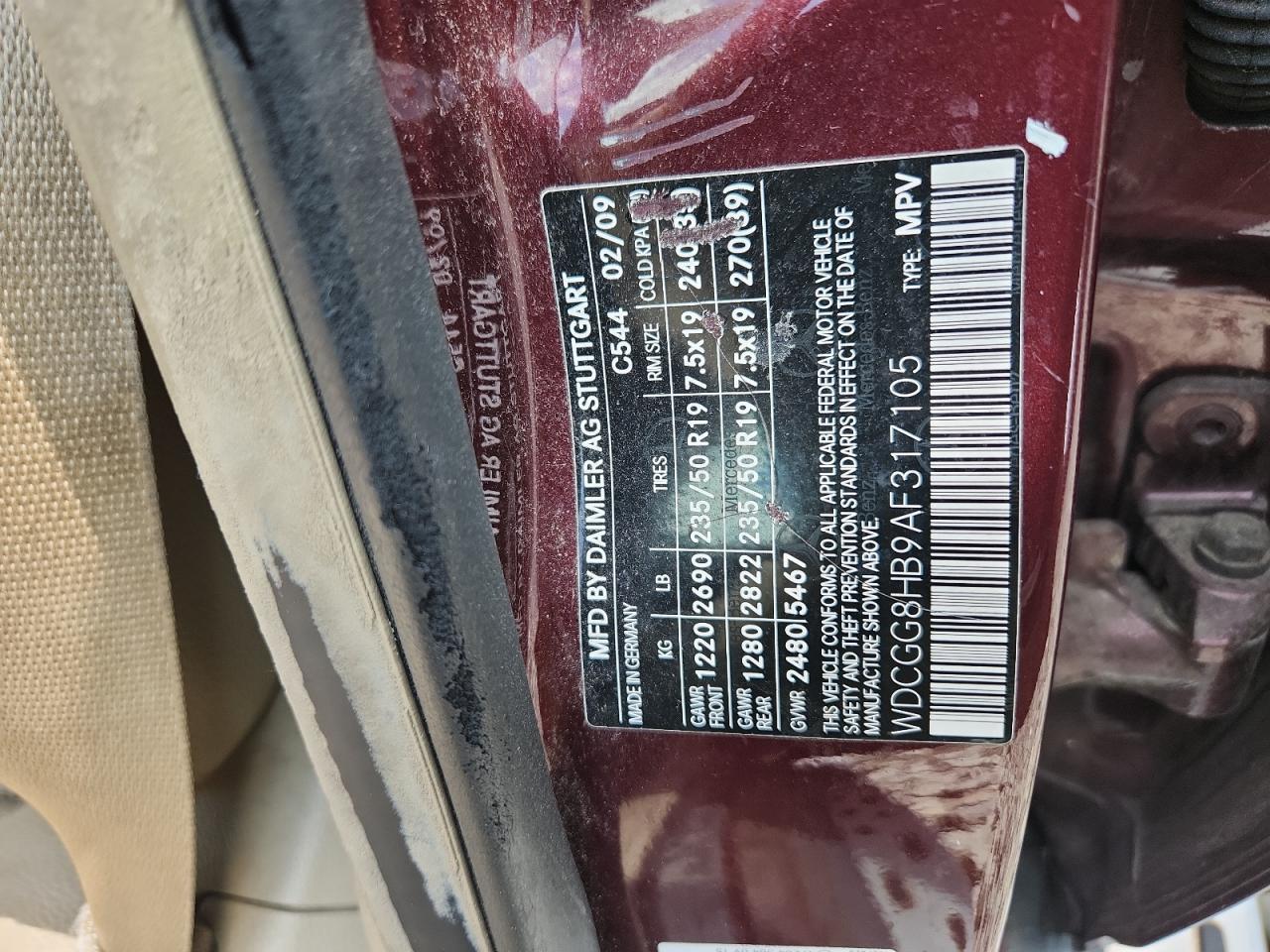 2010 Mercedes-Benz Glk 350 4Matic VIN: WDCGG8HB9AF317105 Lot: 64680925