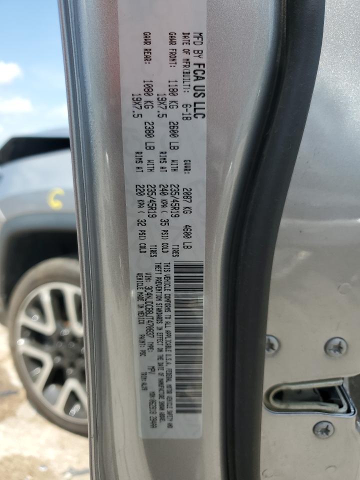 2018 Jeep Compass Limited VIN: 3C4NJDCB8JT470837 Lot: 64505845