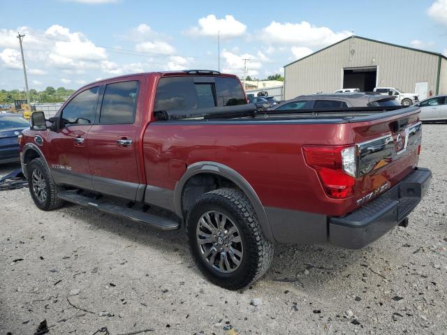 Pickups NISSAN TITAN 2016 Czerwony