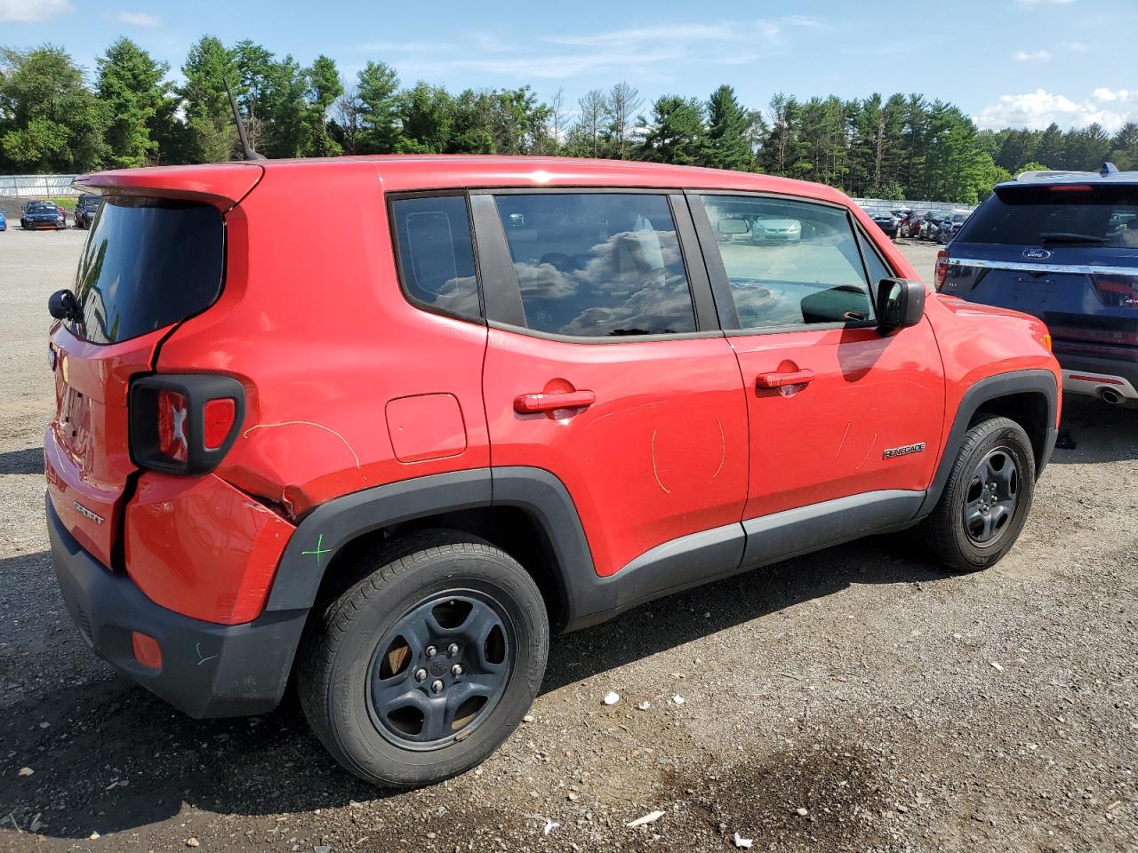 2016 Jeep Renegade Sport VIN: ZACCJBAT8GPD46655 Lot: 64829125