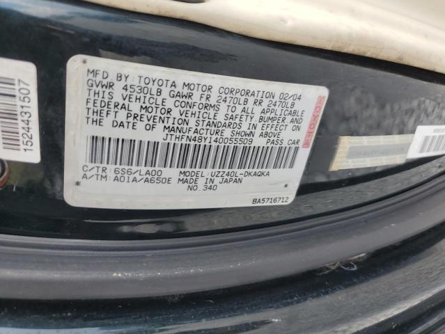 2004 LEXUS SC 430  