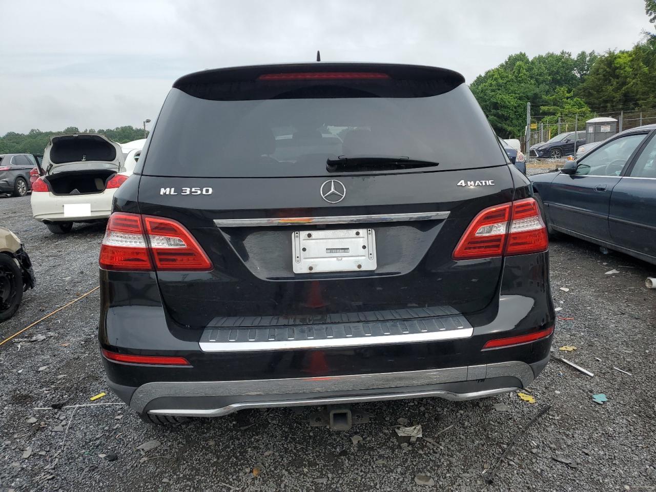 2013 Mercedes-Benz Ml 350 4Matic VIN: 4JGDA5HB6DA246533 Lot: 64048715