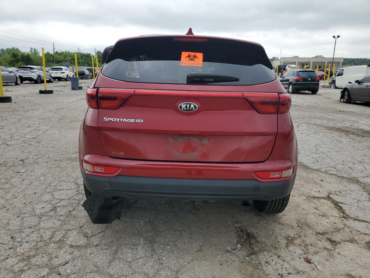 2017 Kia Sportage Lx VIN: KNDPM3AC8H7221622 Lot: 63733565